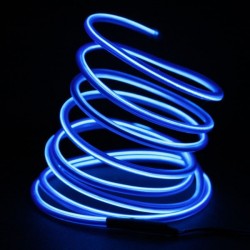 Flexible Neonröhre blau Autotuning