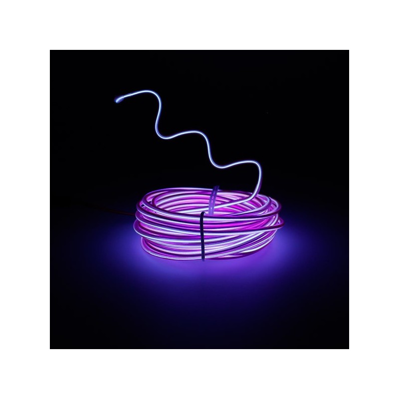 El wire 5m purple flexible motorcycle tuning