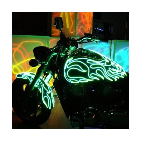 Carenado de moto tuning flexible Neon
