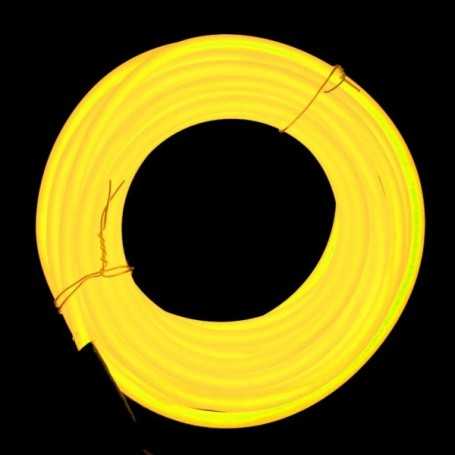 Neonschlauch Autotuning gelb - 10m - Durchm. 5mm