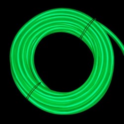 Neonschlauch Autotuning grün - 10m - Durchm. 5mm