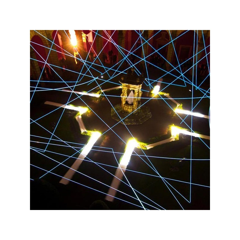 Installation el wire flexible Nuit Blanche de Metz