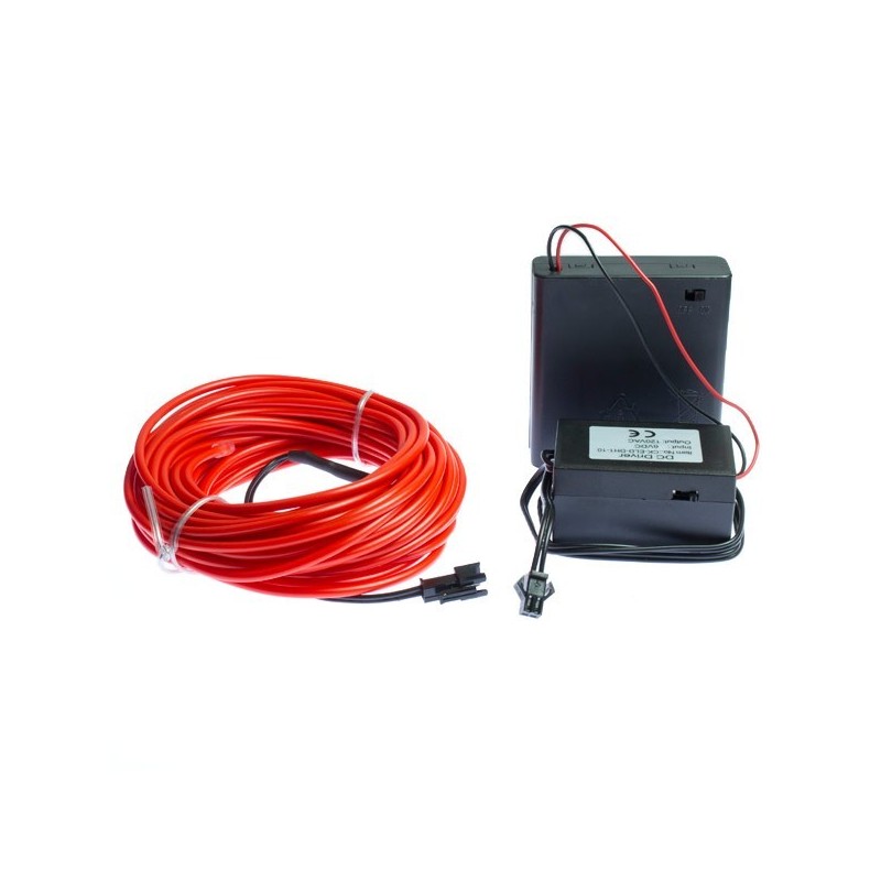 Flexible batteriebetriebene Neon - 10m