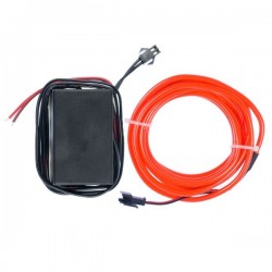 Neón flexible tuning moto rojo - 2m