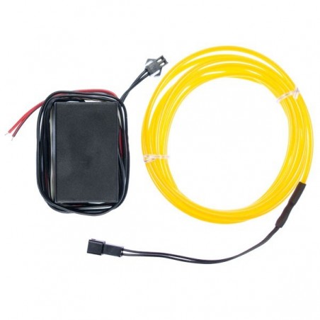 Neon flexible tuning moto jaune - 2m