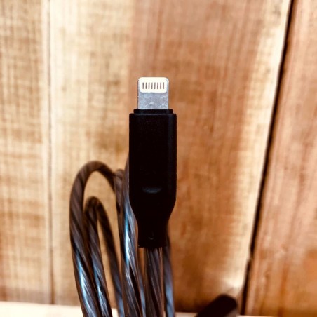 Lightning charger with electric current effect for iPhone