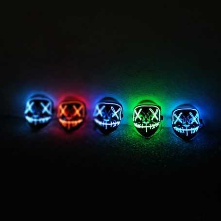 Masque La Purge lumineux spécial horreur