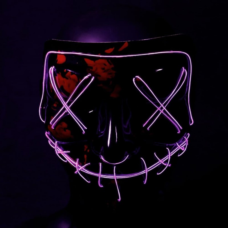 Lichtmaske La Purge violett