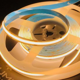 Tira LED COB 12V 320LED/m Blanco cálido 2200K - 2m50