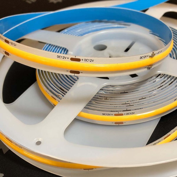 Tira LED COB 12V 320LED/m Blanco cálido 2200K - 2m50