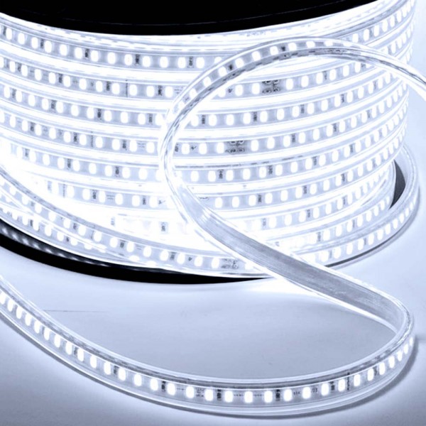 LED Strip 220V Wasserdicht Leistungsstark 2100lm/m Neutralweiß 4200K - Dimmbar - Verkauft pro 10cm
