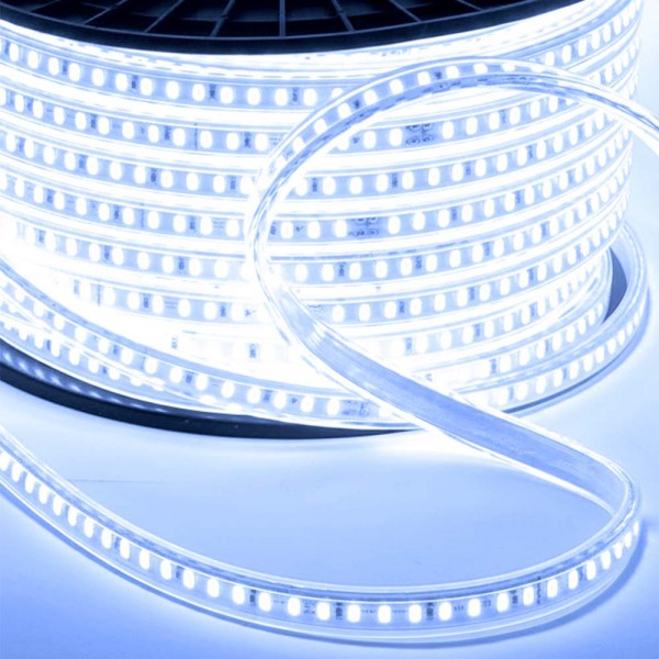 LED Strip 220V Sonntag Stark 2100lm/m Kaltweiß 6000K - Dimmbar - Verkauft pro 10cm