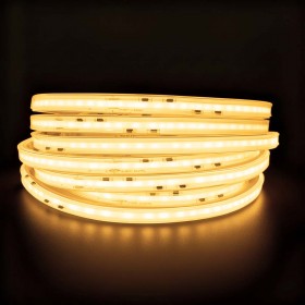 LED Strip COB 220V Wasserdicht Warmweiß 2200K CRI90 - Dimmbar - Verkauft pro 50cm