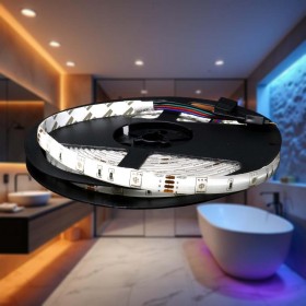 Tira LED RGB 12V estanco IP65 - 30LED/m - 2m50