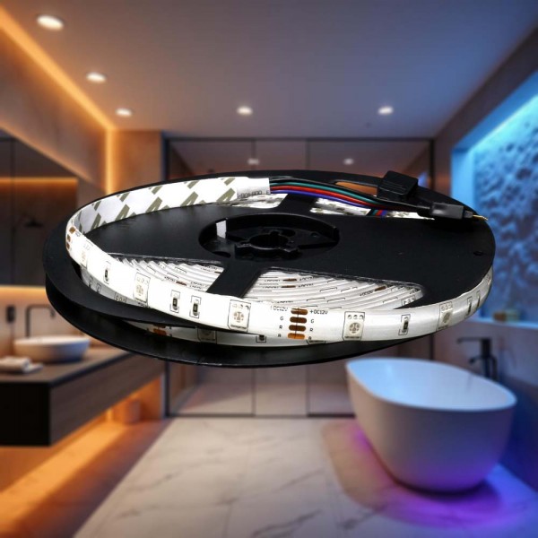 LED strip RGB 12V waterproof IP65 - 30LED/m - 2m50
