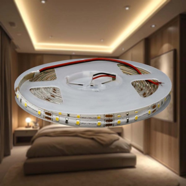 LED Strip 12V Wasserdicht IP65 60LED/m Warmweiß 2800K - 5m