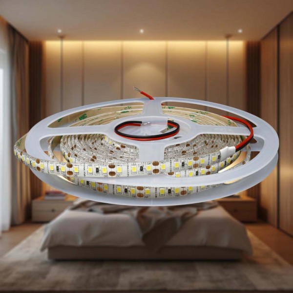LED strip 12V 120LED/m Warm White 3000K - 5m