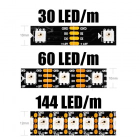 LED Strip WS2815 12V Adressierbar - 30LED/m - IP65 - 1 Pixel/LED - 1m