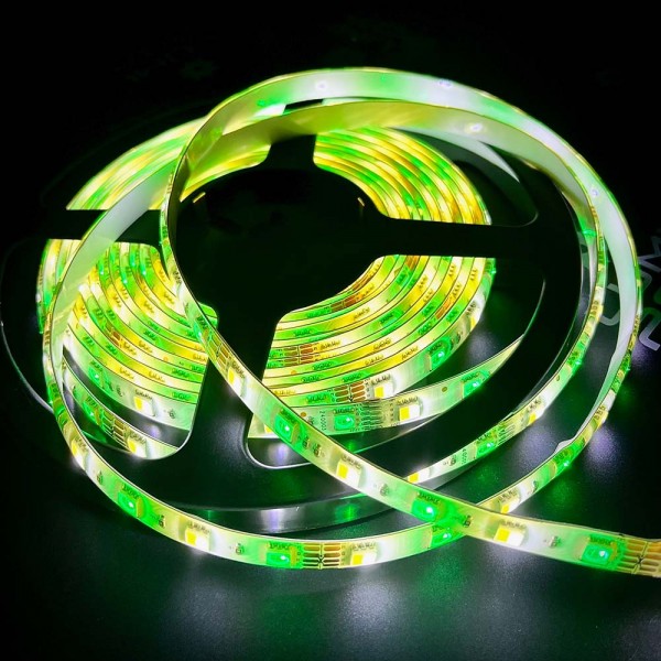 LED Strip RGBCCT 12V Mehrfarbig + Weiß Dimmbar - 60LED/m - 5m