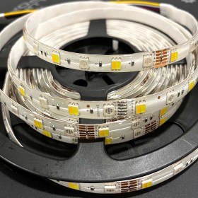 LED Strip RGBCCT 12V Mehrfarbig + Weiß Dimmbar Wasserdicht IP65 - 60LED/m - 2m50