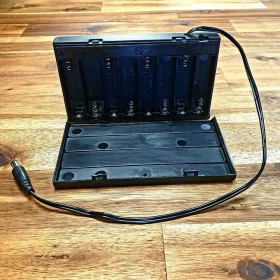 Boîtier piles LED extra plat 12V