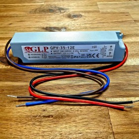 Transformateur LED 12V étanche 36W IP67