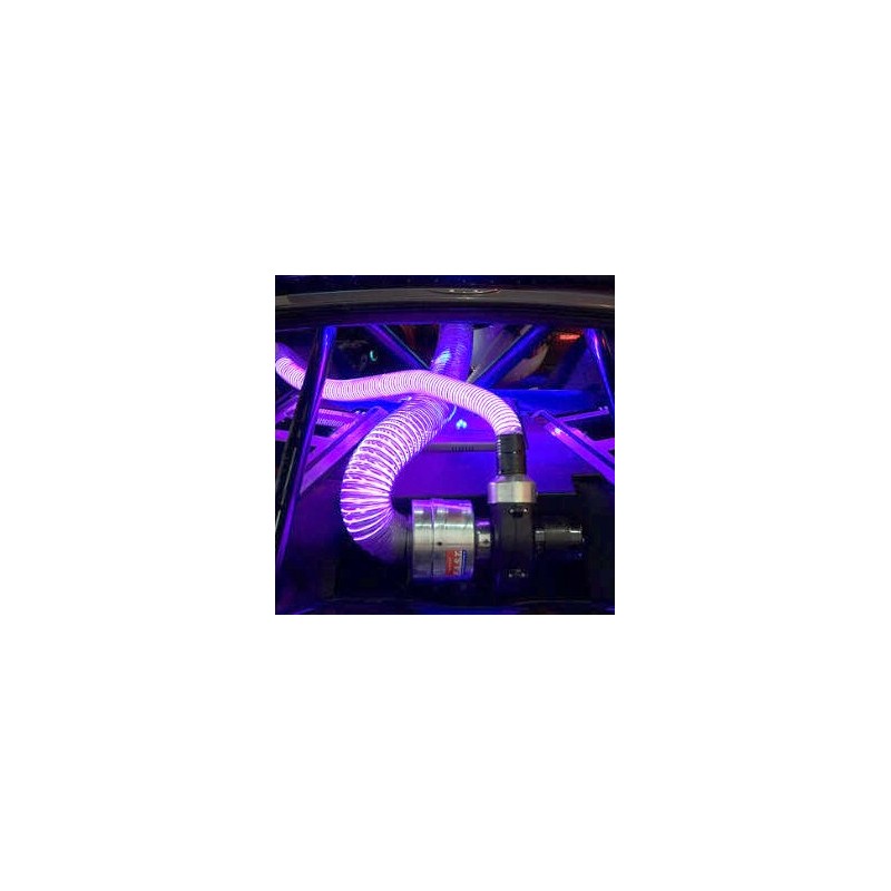 Neon flexible tuning coche motor azul