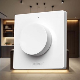 Interrupteur variateur LED connecté à fixer au mur