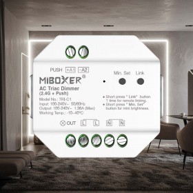 Regulador TRIAC para tira LED 220V directos