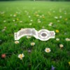 Befestigungsclip zum Anschrauben für LED Strip 8mm wasserdicht