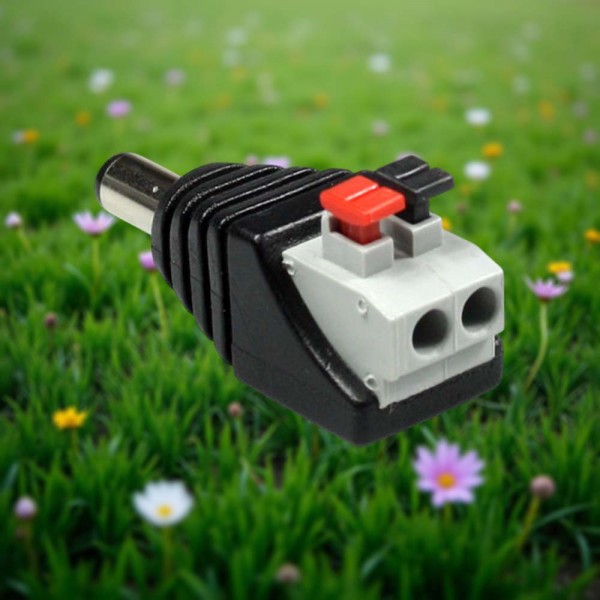 Connector LED quick male jack