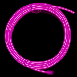 Neon flexible tuning auto rose + capteur de son