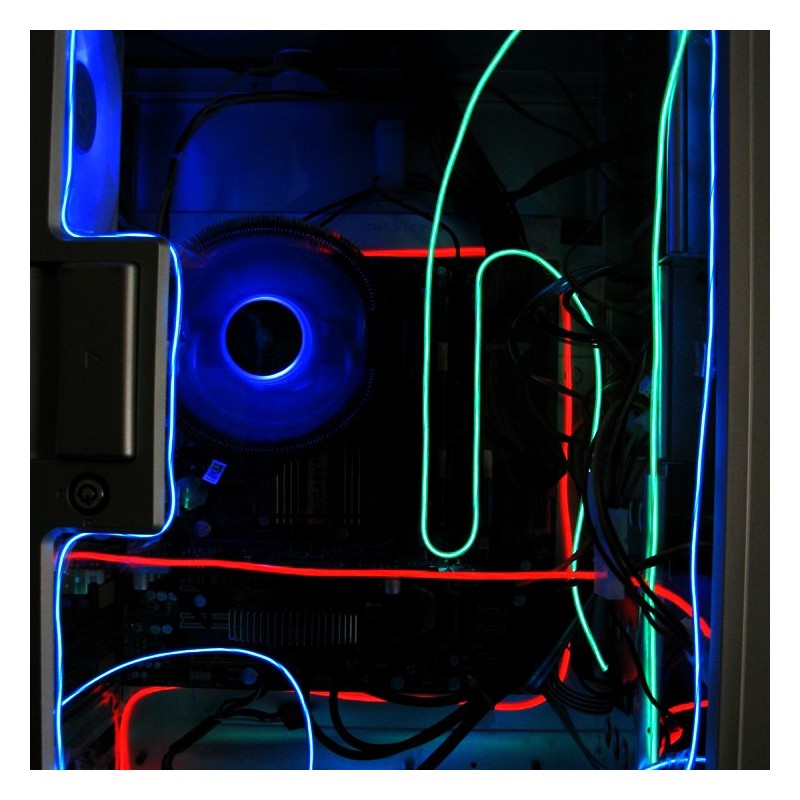 Neon flexibler Computer