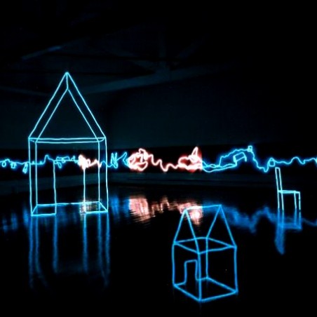 Neon flexible deco house museum