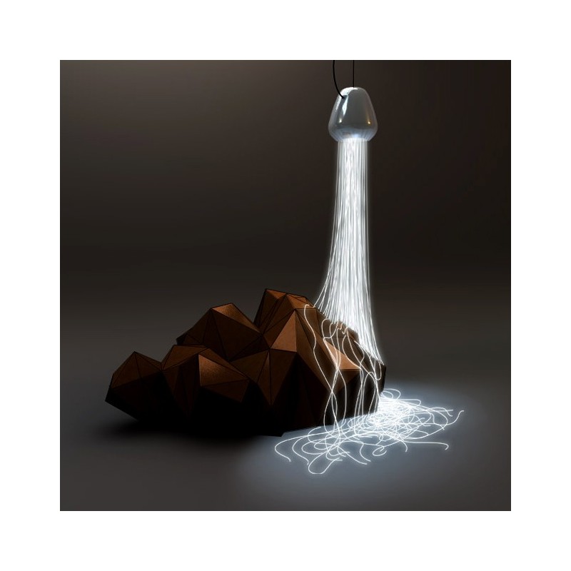 Medusa de neón flexible para decoración del hogar