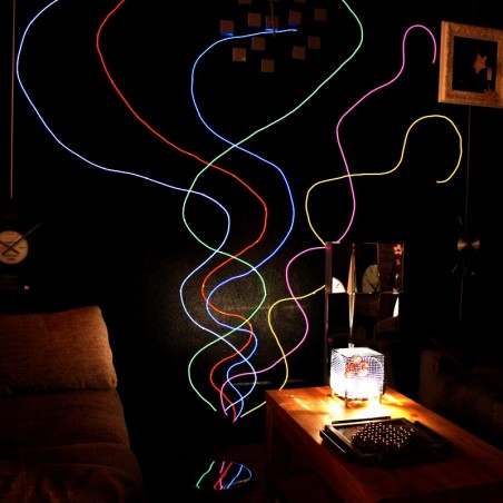 Neon flexible deco maison mur