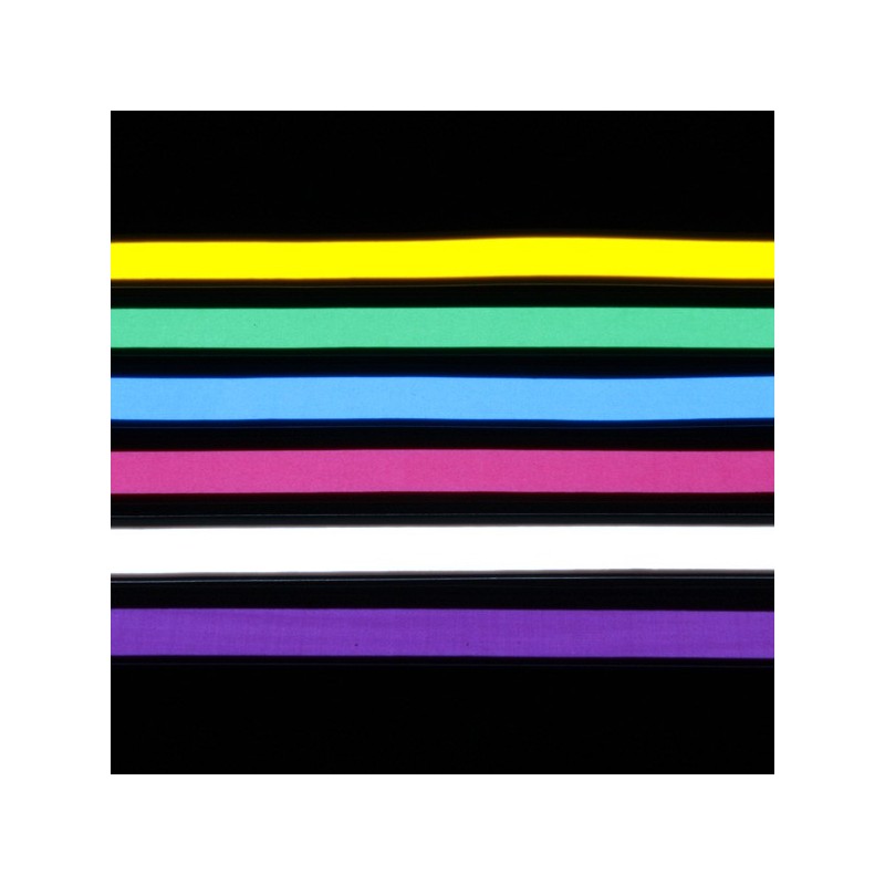 Bande souple lumineuse de différentes couleurs