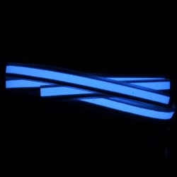 Blau leuchtendes flexibles Band